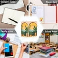 thumbnail image 6 of FORMRS 1-Subject Spiral Notebook 8" x 5" College Ruled 60 Refillable Sheet A5 Hard Cover, Boho Plants, 6 of 7