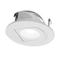 thumbnail image 3 of NICOR Lighting DLR4-R-10-120-3K-WH 4 in. LED Recessed Retrofit Adjustable Retractable Downlight, White - 3000K, 3 of 5