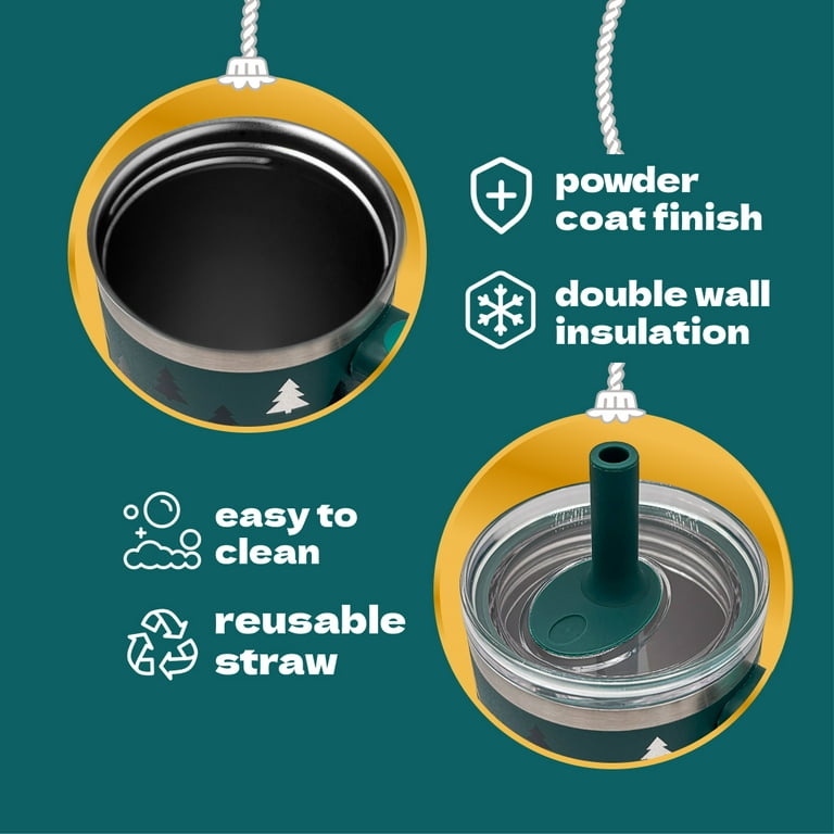 YAYA My First Travel Tumbler for Toddlers 3+ with Reusable Straw