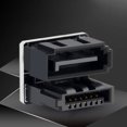 thumbnail image 4 of Conector SATA de 7 pines de la placa base, adaptador de corriente útil del conector giratorio SATA de 7 pines, 4 of 8