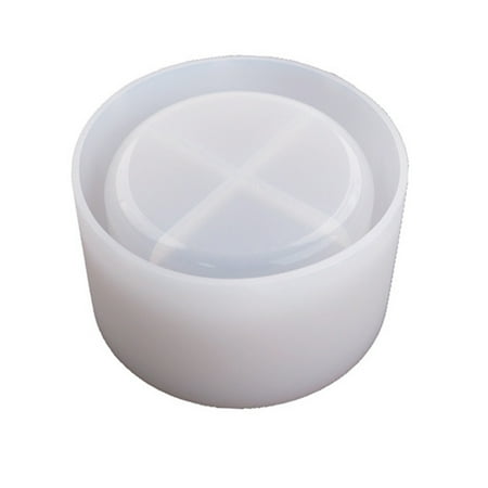 

Resin Silicone Mold DIY Flowerpot Mold Succulent Plant Mold Pen Holder Mold Resin Art Mold(L)