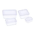thumbnail image 1 of 4 Uds Caja de almuerzo Bento Hugo para casa de muñecas 1:12 contenedores preparación comida miniatura Blanco, 1 of 10