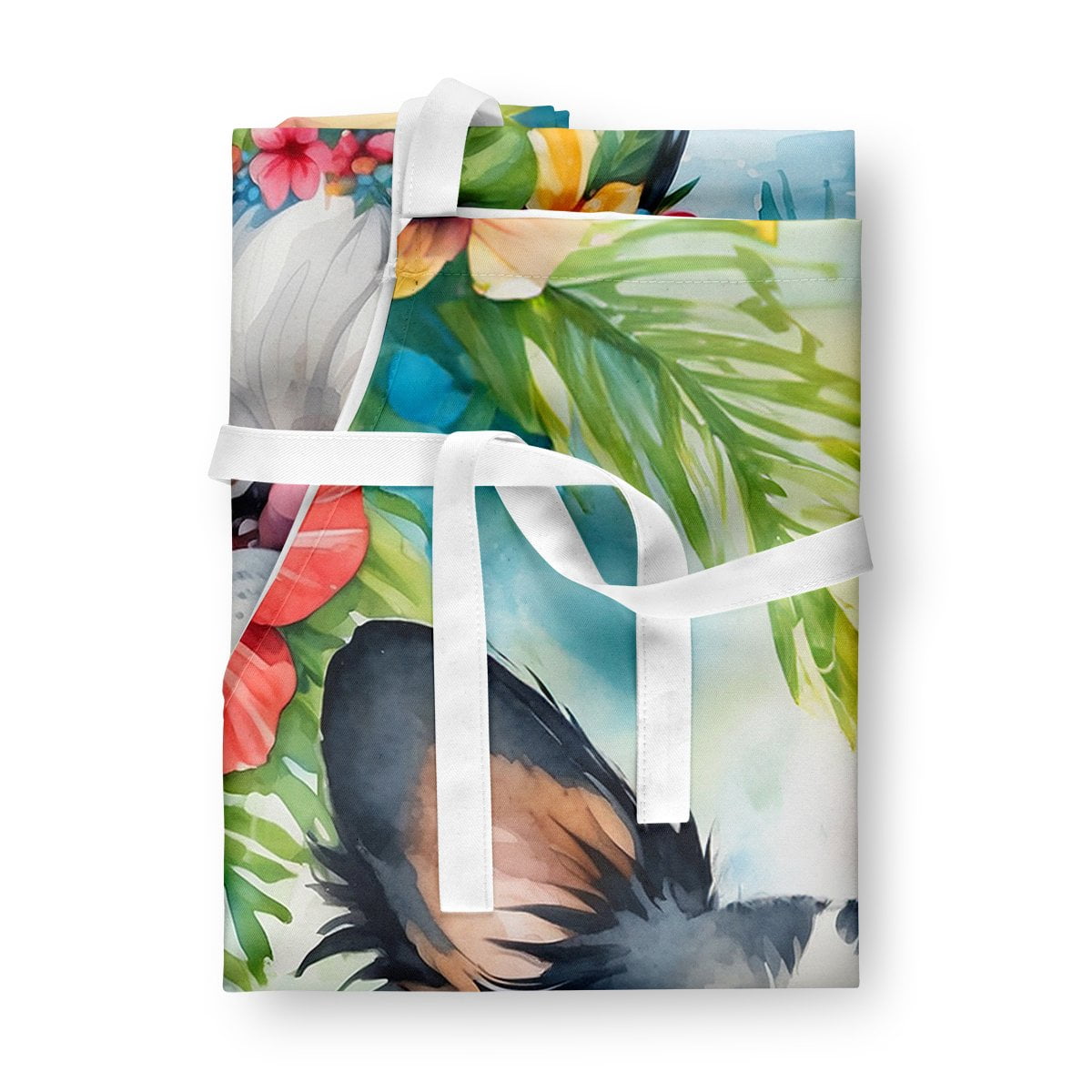 Papillon Luau Apron 27 in x 30 in