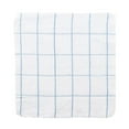 thumbnail image 6 of Arkwright Cotton Kitchen Dishcloths (12 Pack, 12x12 in.) Blue and White Windowpane Stripes, 6 of 8