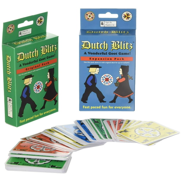 Juego de cartas Dutch Blitz Original y Expansion Combo