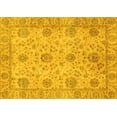 thumbnail image 1 of Ahgly Company Indoor Rectangle Oriental Yellow Traditional Area Rugs, 7' x 10', 1 of 4