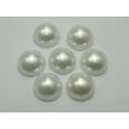 thumbnail image 3 of U8MO 250 Ivory Half Pearl Bead 18mm Flatback Cabachons Scrapbook Craft DIY, 3 of 6