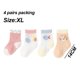 thumbnail image 2 of Par de calcetines tobilleros para niñas y niñas, calcetines de verano de malla fina de algodón suave para bebés Adepaton BST3005319-4, 2 of 5