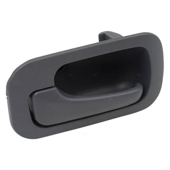 Brock Replacement Drivers Inside Inner Grey Door Handle Compatible with 92-95 Civic Sedan 72160SR4A02ZA
