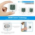 thumbnail image 5 of 2 piezas de termómetro higrómetro Bluetooth, sensor de temperatura de humedad con exportación de datos para iOS Android, alarma, para el hogar, estuche de guitarra, sótano, regalo de Navidad, 5 of 5
