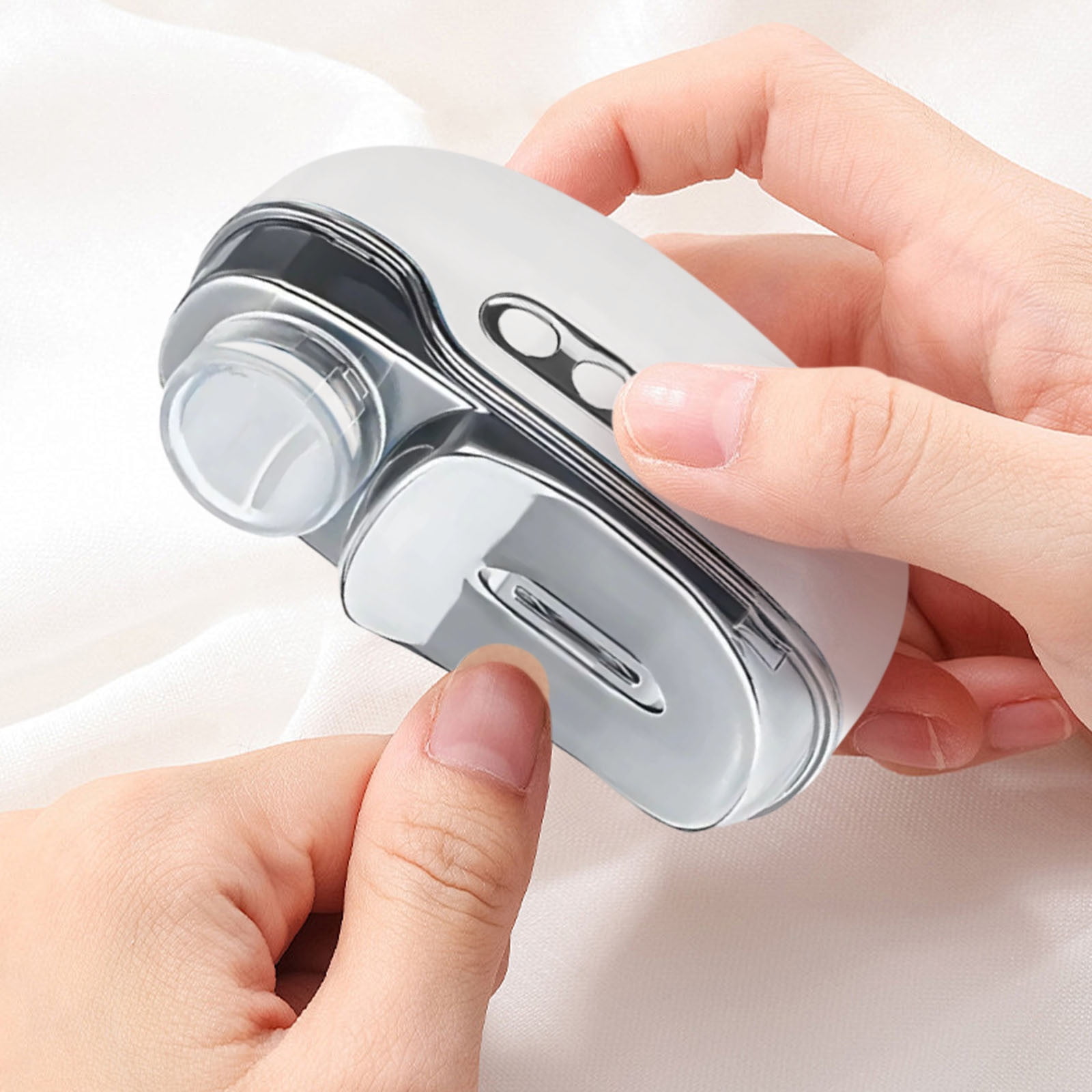 WWG 4 in 1 Electric Nail Clipper with LCD Screen 3 Speed Automatic Trimmer Polisher Grinder Storage for Adults Kids Babies Portable Rechargeable Manicure Pedicure Tool Type C Charging