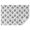 White Floral Skull-1, variant on Black White Star Moon Planet Comet Pattern Rectangle Tablecloth 60"x84",Waterproof Polyester Rectangle Table Cloth, Wipeable Spillproof Polyester Tablecloth for Dining, Camping, Indoor and Outdoor