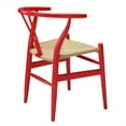 thumbnail image 3 of Modway Amish Beech Wood Dining Armchair, Multiple Colors, 3 of 4