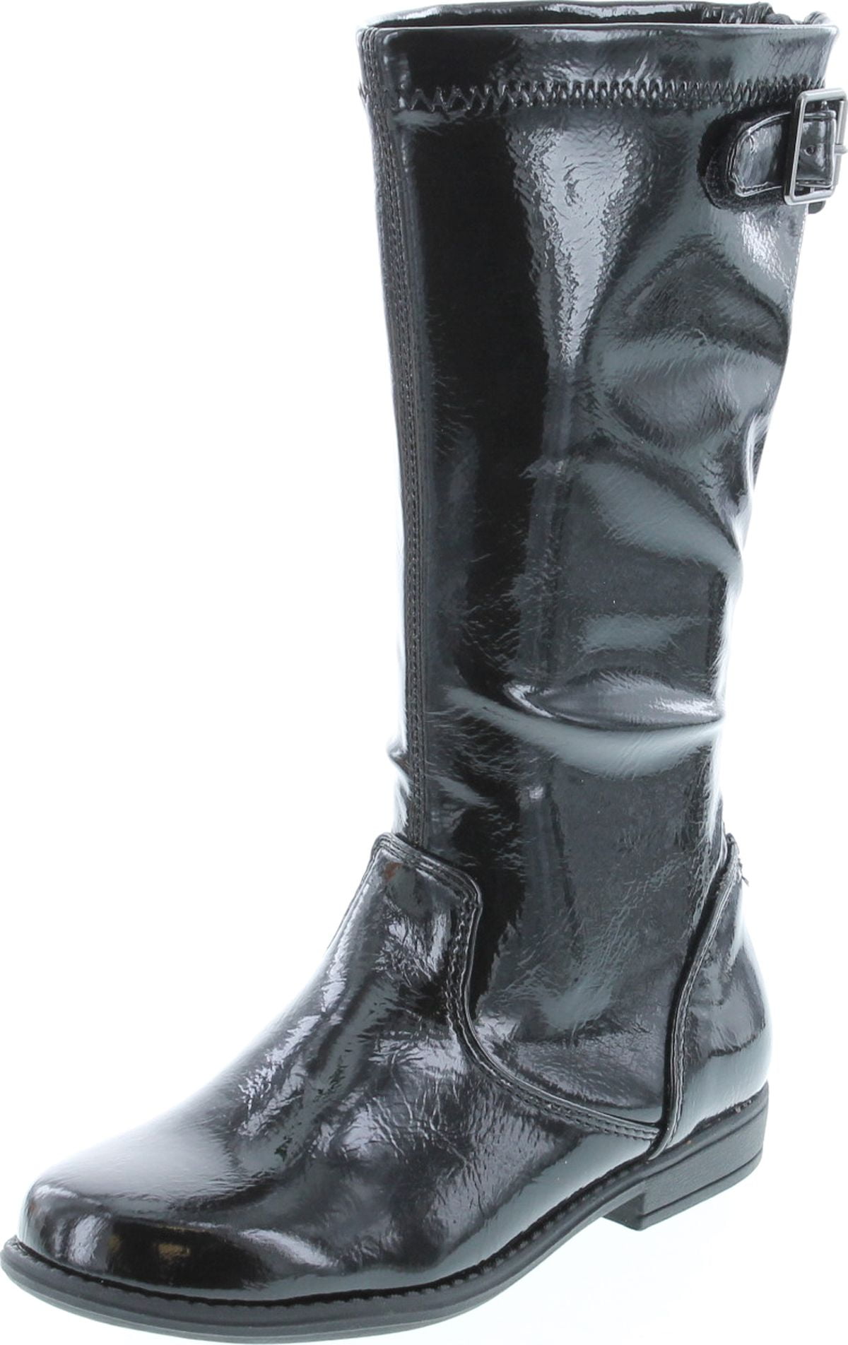 Kenneth Cole Girls Heart Treat Fashion Boots,Black Patent,8.5