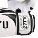 thumbnail image 4 of Guantes de boxeo Cola Hombres Transpirable Duradero PU Equipo de protección Mano Blanco y Negro, 4 of 8