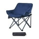 thumbnail image 3 of Asiento de mochilero de silla de campamento portátil para acampar actividades al aire libre Azul profundo, 3 of 8