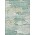 thumbnail image 2 of Addison Rugs Chantille Indoor/Outdoor Transitional Abstract Turquoise Machine Washable Rectangle Rug, 3' x 5', 2 of 8
