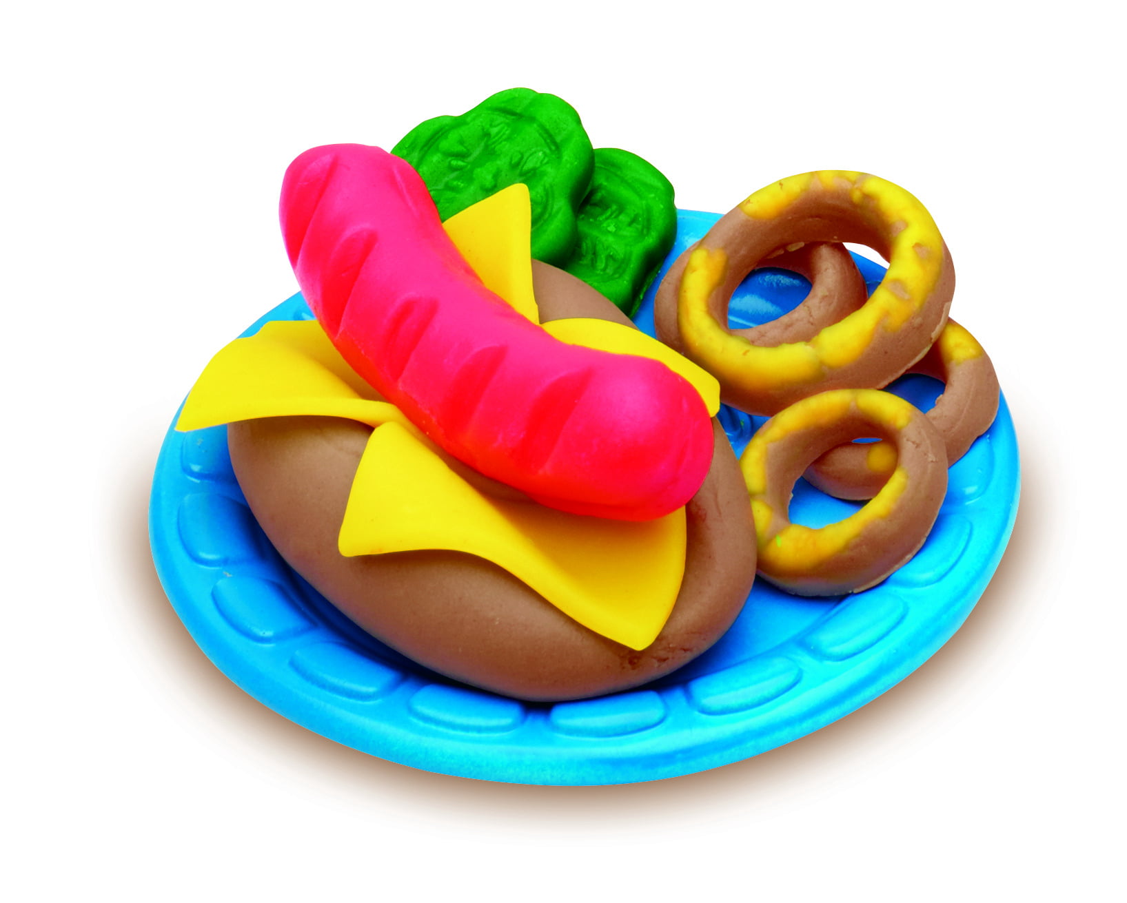 2 Boxes Play-Doh Kitchen Creations Burger and Fries Set for sale online 