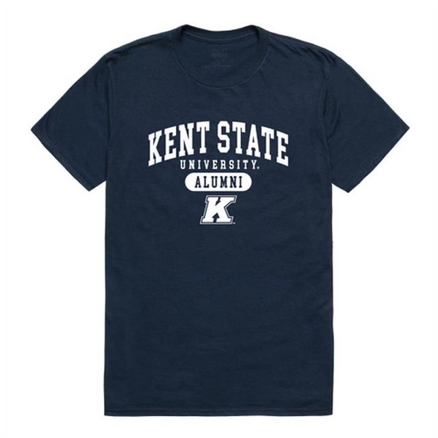 W Republic 559-128-NVY-04 Kent State University T-Shirt Alumni, Marine - Extra Large