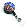 thumbnail image 1 of ""Caroline'S Treasures Terranova Invierno Copos De Nieve Vacaciones Insignia Retráctil Carrete Multicolor (Lh9264Br)"", 1 of 3
