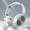 White WH, variant on Latrodar Wireless Headphones Bluetooth Earphone HIFI Stereo Crafted with Care er The Ear Headphone White 7.6x6 Inch Home Essentials