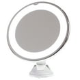 thumbnail image 1 of 10X Magnifying Makeup Mirror with Suction Cup and LED Light Bathroom Mirror, 1 of 5