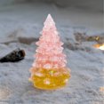 thumbnail image 6 of Christmas Tree Figurine Crystal Christmas Tree Decoration Resin Crystal Christmas Tree Beautiful Unique Xmas Christmas Decoration Xmas Ornament for Fireplace Tabletop Centerpiece with Gift Box, 6 of 8