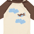 thumbnail image 4 of Inktastic Boys Airplane Pilot Boys Long Sleeve Baby Bodysuit, 4 of 5