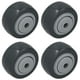 thumbnail image 4 of Rueda silenciosa de 4 Uds., carrito para muebles antibobinado de PU, rueda direccional, herramientas de Hardware de 2 pulgadas M, 4 of 9