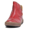 thumbnail image 6 of Josef Seibel Maren 07 Women's Leather Side Zip Chelsea Ankle Boot In Red Size 8, 6 of 6