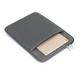 thumbnail image 4 of Graflsoa Slim Protective Sleeve for 17" Ultrabooks, Laptops & Tablets - Lightweight, Form-Fitting Design with Inner Padding & Front Pocket - Gray, 4 of 6