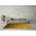 thumbnail image 3 of Ahgly Company Indoor Rectangle Oriental Yellow Industrial Area Rugs, 6' x 9', 3 of 4