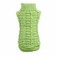 thumbnail image 2 of iopqo pet vest pet dog dog clothes pet winter woolen sweater knitwear puppy clothing green xxl, 2 of 9
