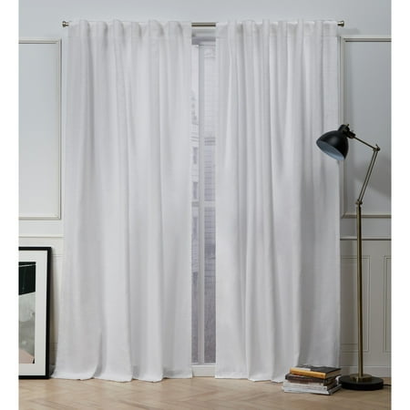 Nicole Miller New York Mellow Slub Textured Hidden Tab Top Curtain