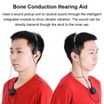 thumbnail image 4 of BRILLAR Auriculares de conducción ósea Audífonos Auriculares Audiphone AUX IN para dificultades auditivas, 4 of 10