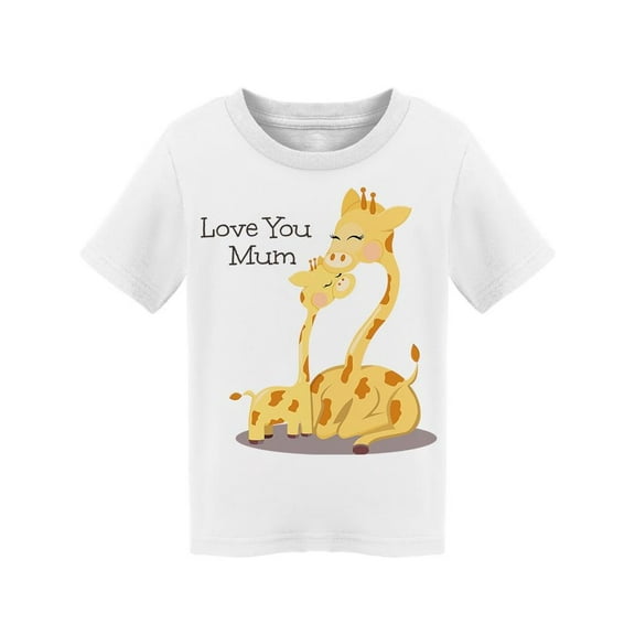 Mom And Baby Love Giraffe T-Shirt Toddler -Image by Shutterstock,  3 Toddler