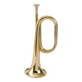 thumbnail image 1 of BB Bugle Caballería de Instrumentos de Latón Amarillo para Regalos Musicales de Banda Principiantes CUTICAT Trompeta de corneta, 1 of 8