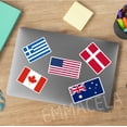 thumbnail image 7 of (3PCS) Sweden Flag stickers, Countries Flag Stickers - Waterproof Vinyl Decals For Laptops, Tumblers, Water Bottles, Books, Scrapbooks, Size 3 x 2 Inch, 7 of 7