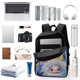 thumbnail image 3 of Abominable-theme Backpack, Campus style schoolbag Bookbag with Adjustable Shoulder Straps And Large Zip Compartment, Unisex Travel Bags., 3 of 6