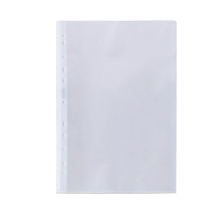 Mapac : Archival Box Sleeve : A4 : Pack Of 10 : Clear : No Ring Binder  Holes
