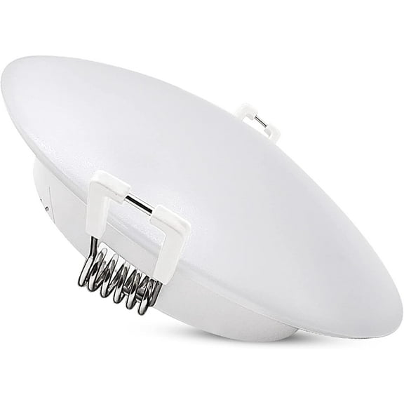 Facon 4.5Inch LED RV Puck Light, Recessed LED Ceiling Lights, 12V Interior Light 4000K cool white light for RV Motor-Homes Camper Caravan Trailer Boat