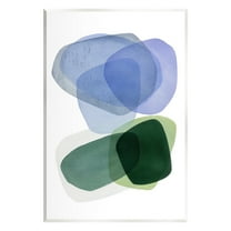 Stupell Industries Minimalist Opaque Shapes Abstract Painting Unframed Art Print Wall Art, 10 x 15