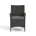 thumbnail image 3 of Muse & Lounge Co. Fields 7-Piece Outdoor Dining Set in Gray PE Wicker / Rattan, 3 of 7