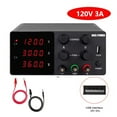 thumbnail image 2 of Lab Adjustable DC Power Supply 30V 10A LED Digital Lab Bench Power Source Stabilized Power Supply Find Voltage Regulator DIY ,Test accurately, 2 of 7