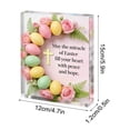 thumbnail image 1 of Tauxra Easter Acrylic Tabletop Decor Spring Home Ornament for Kids Festive Desktop Centerpiece, 1 of 5