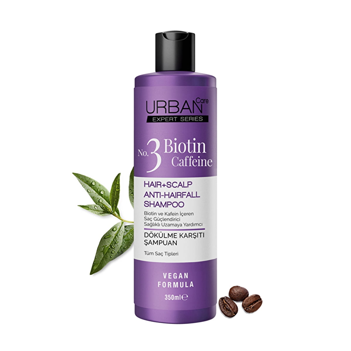 URBAN CARE EXPERT BIOTIN & CAFFEIN HAIR + SCALP SHAMPOO