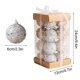 thumbnail image 2 of Wmhnj Juego de 6 piezas de adornos navideños colgantes de espuma con diseño de nieve de plstico para rbol, ventana, decoracin de fiestas y accesorios para fotos., 2 of 9