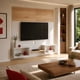 thumbnail image 2 of Mueble TV Duo 80¨, Atlas Del Descanso Color Blanco Con Roble, 2 of 8