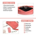thumbnail image 4 of JennyShop Bolsa De Mensajería Ligera, Bolsas De Cuerpo Cruzado De Moda Para Mujeres Impermeable Bolsa De Bolsillo De Nylon Casual Bolsa De Bolsillo, 4 of 7