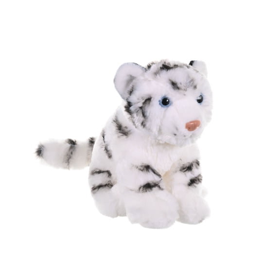 Wild Republic White Tiger Plush, Cuddlekins Mini, Stuffed Animal, Plush Toy, Gifts for Kids, 8 Inches